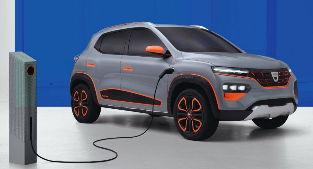  Dacia Plugs Into The Future With 124-Mile Spring Electric Concept