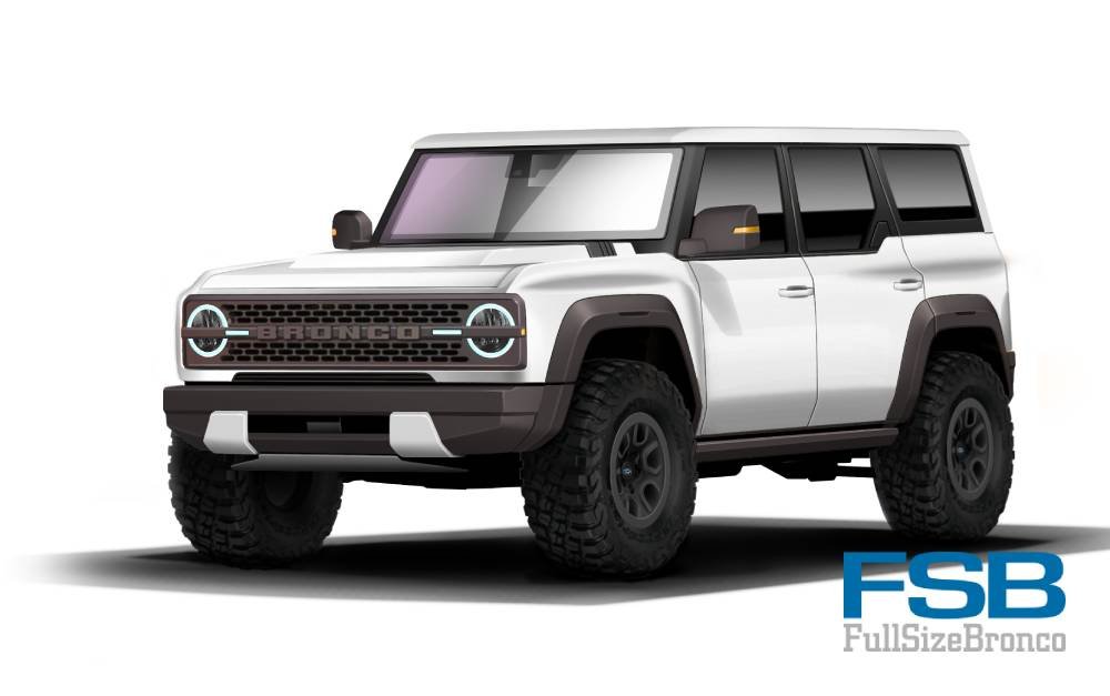2021 Ford Bronco: Here’s Another Rendered Take In A Multitude Of Colors