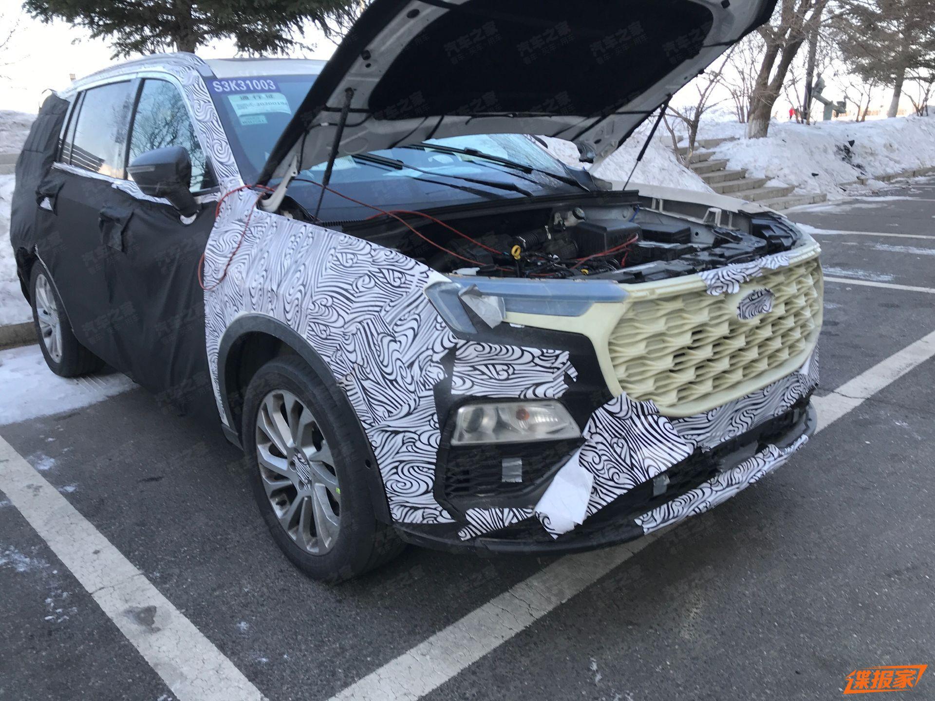 Ford Spied Developing New Seven-Seat SUV In China