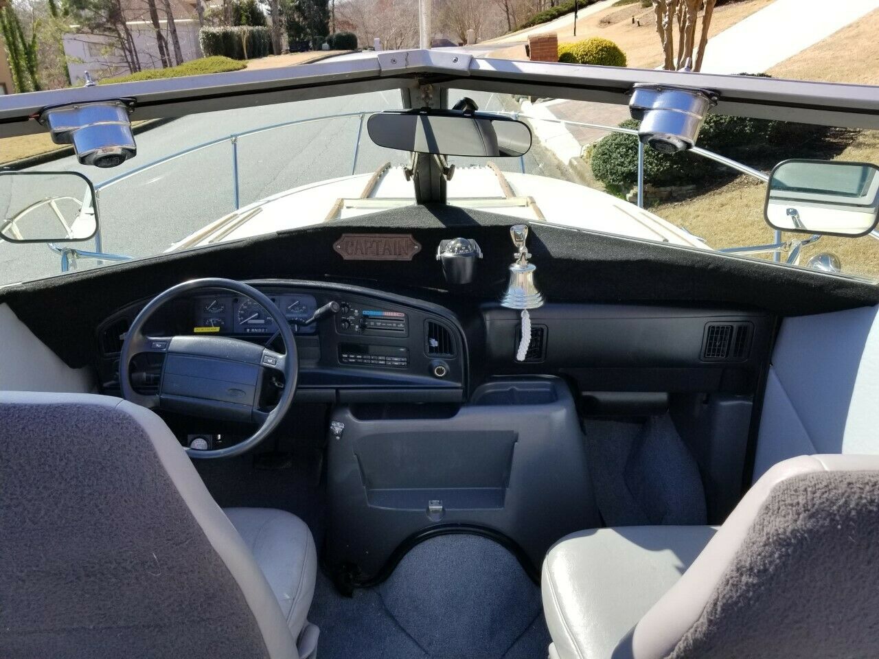 Sink Or Swim, This Van Turned Boat Will Stand Out From The Crowd