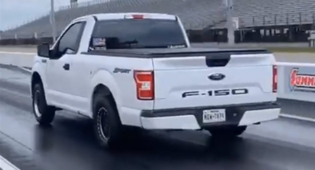  This Twin Turbo, 8-Second 1/4 Mile Ford F-150 Is Utterly Crazy