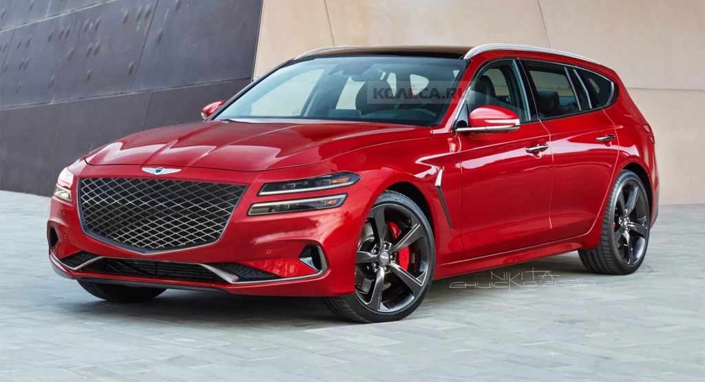  A Genesis G70 Shooting Brake Could Look Very Good Indeed
