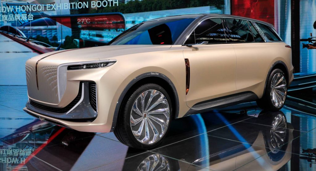  Hongqi To Start Building Its BMW X7-Sized Electric E115 SUV Soon