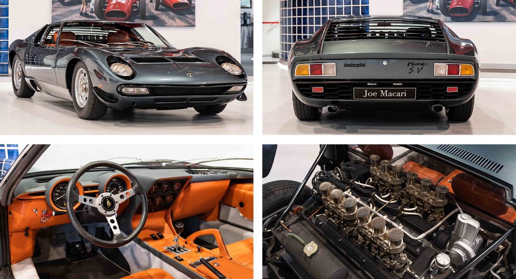 Lowest Mileage Lamborghini Miura SV In The World Is Just Pure Sex