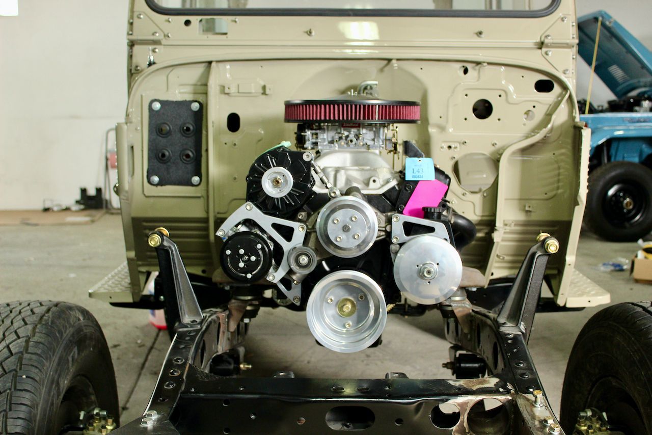 Legacy Overland’s Toyota Land Cruiser FJ40 Packs A Punch With GM’s 5.7L V8