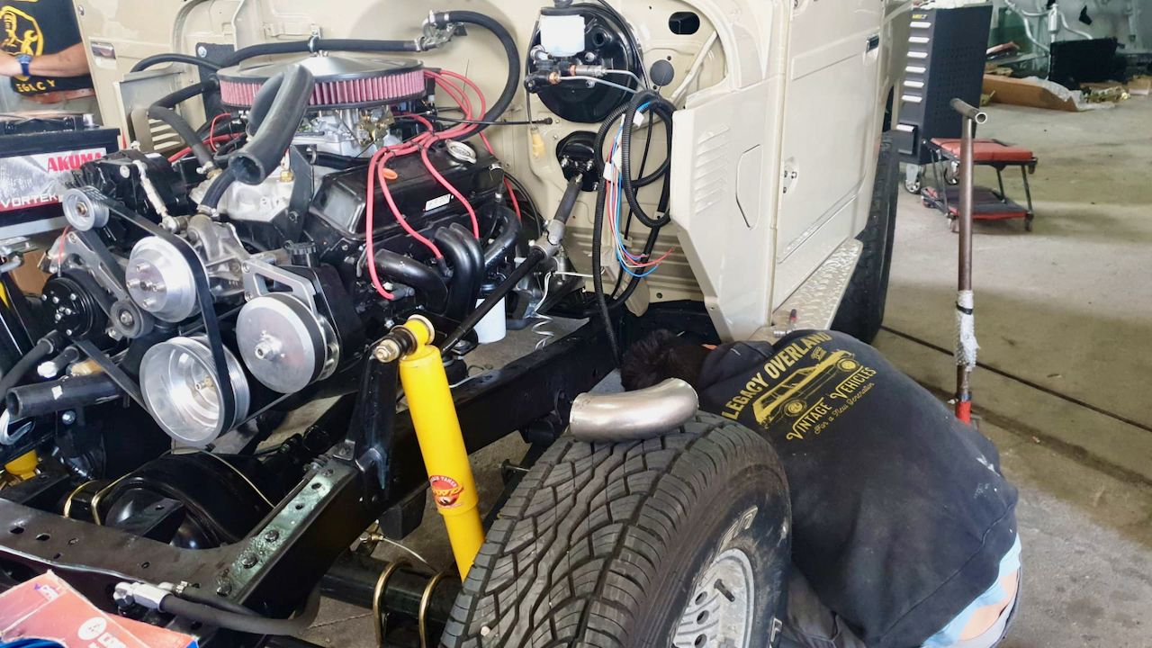 Legacy Overland’s Toyota Land Cruiser FJ40 Packs A Punch With GM’s 5.7L V8