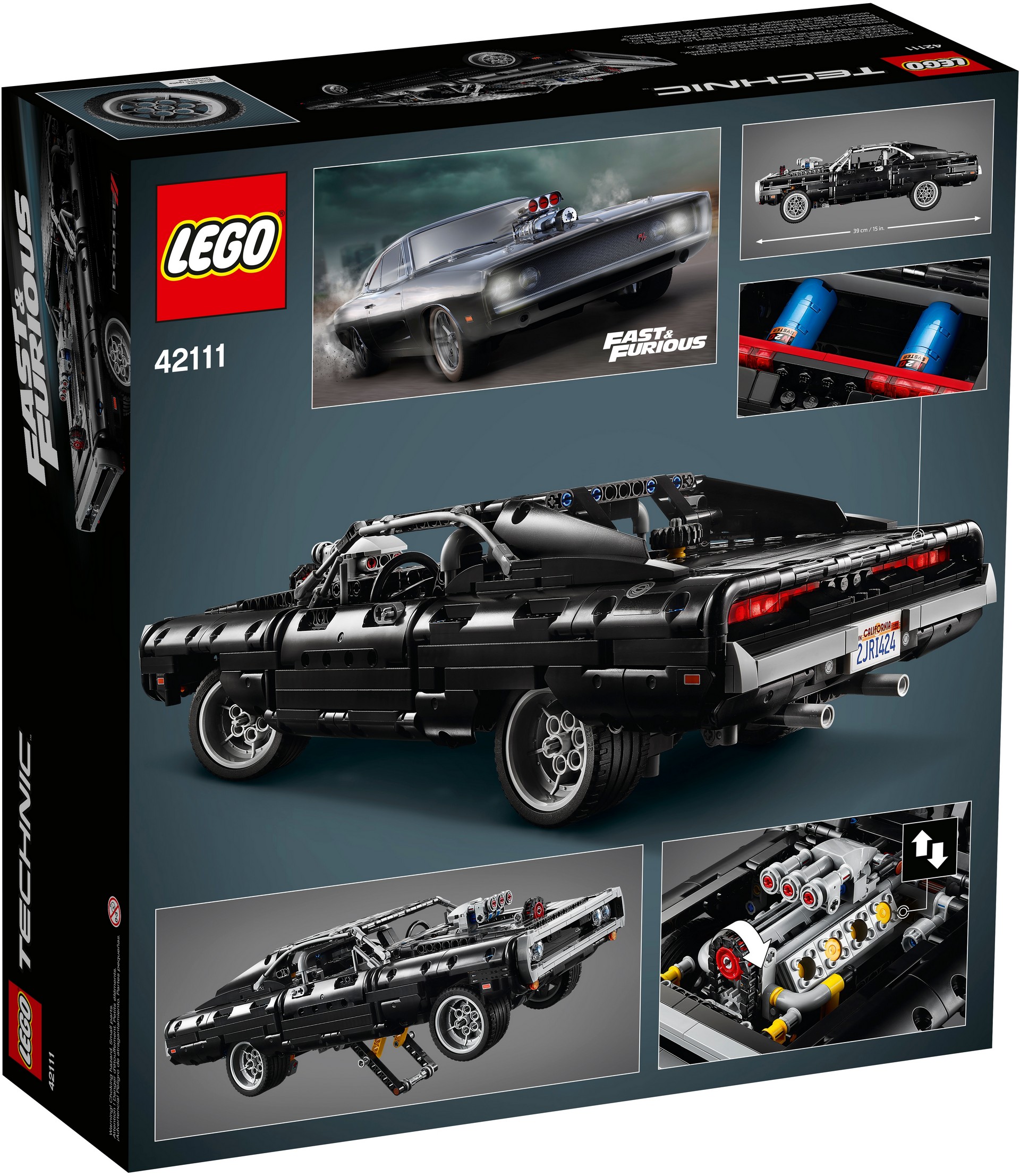 Live Out Your Fast And Furious Dreams With Dom’s Charger R/T From Lego Technic