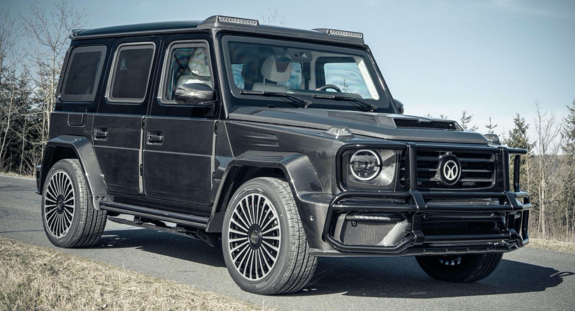 This Mansory Mercedes Amg G63 Is Literally Bulletproof Carscoops