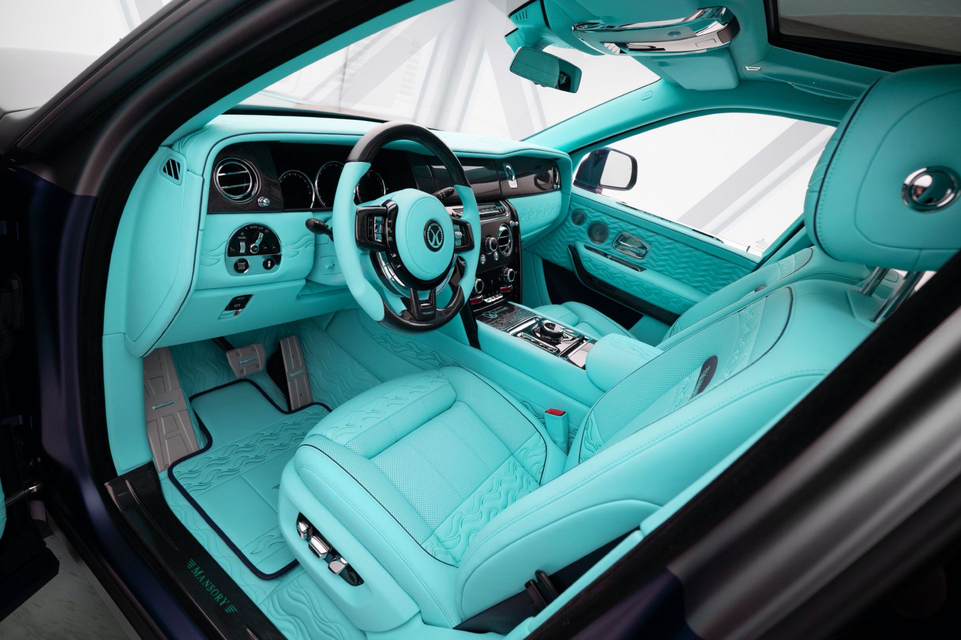 Mansory’s Rolls-Royce Cullinan ‘Coastline’ Is Best Had With Turquoise ...