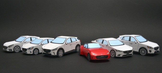 Feeling Bored Yet Crafty? These Mazda Papercrafts Will Cure Your Corona Blues