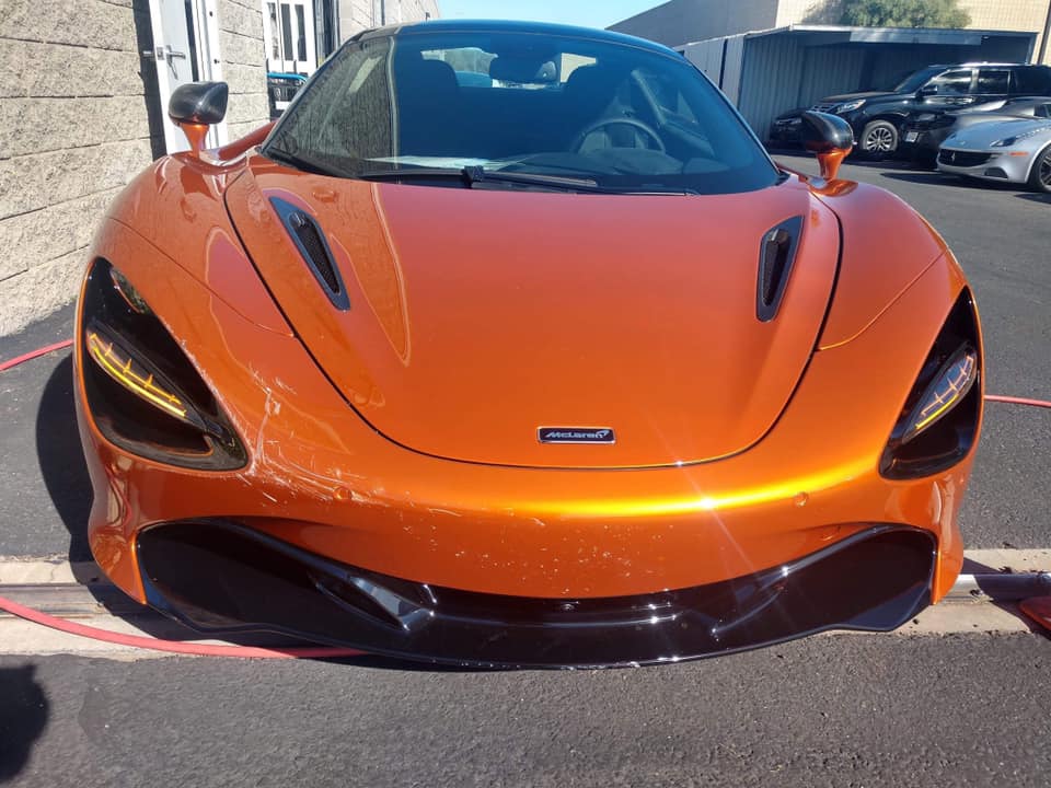 Sideswiped BMW Crashes Into 720S Sitting Outside McLaren Dealership
