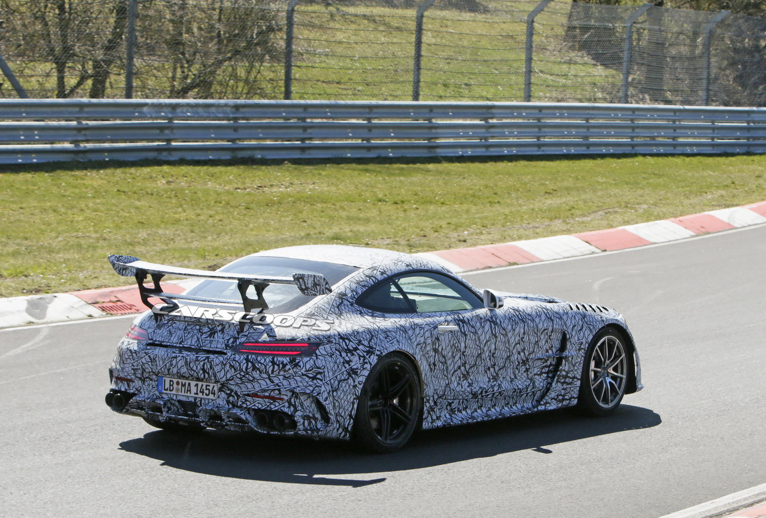 2021 Mercedes-AMG GT R Black Series Shows More Of Its Dark Side