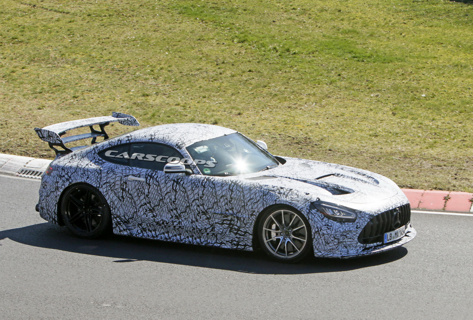 2021 Mercedes-AMG GT R Black Series Shows More Of Its Dark Side