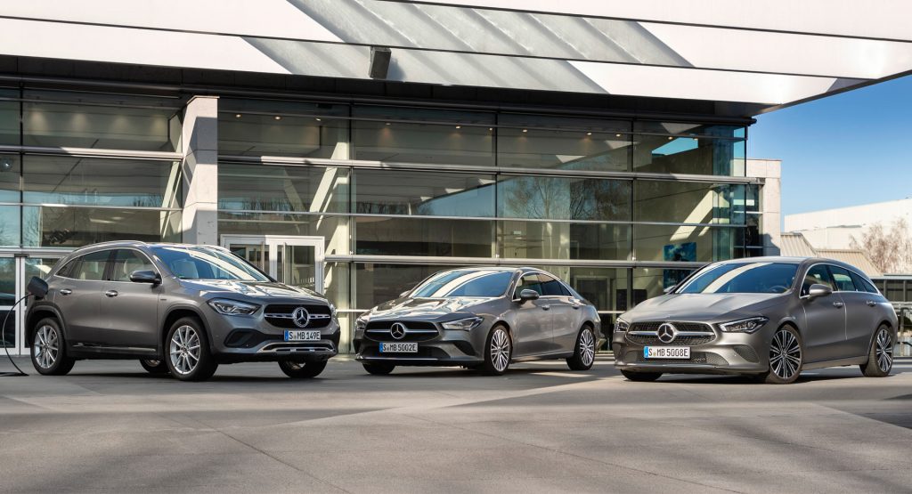  New Mercedes CLA And GLA EQ Plug-In Hybrids Arrive With Up To 43 Mile Electric-Only Range