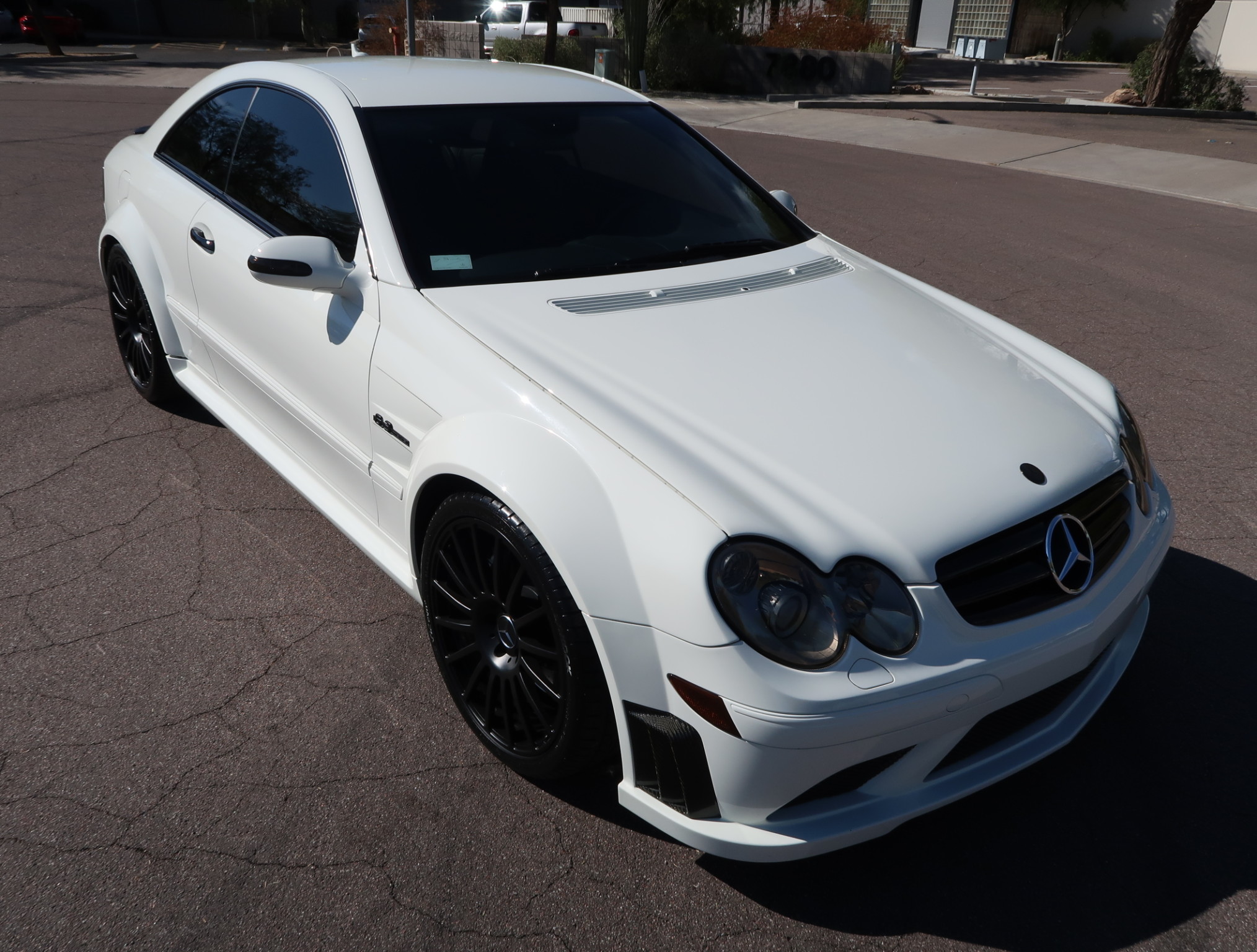 Modified Mercedes CLK 63 AMG Black Series Is Ready To Bite Your Face Off