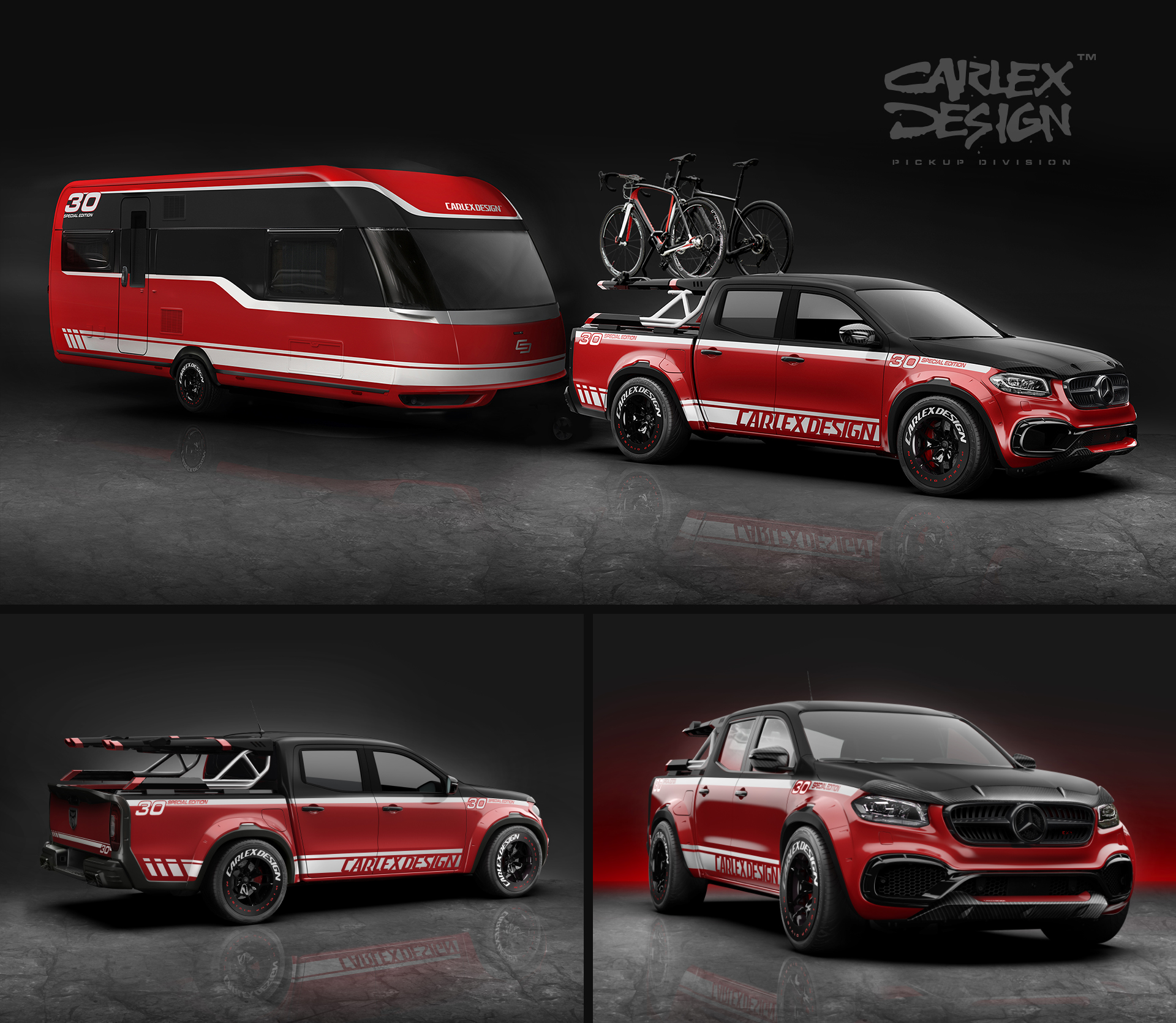 This Mercedes-Benz X-Class Was Tuned For Cycling Enthusiasts