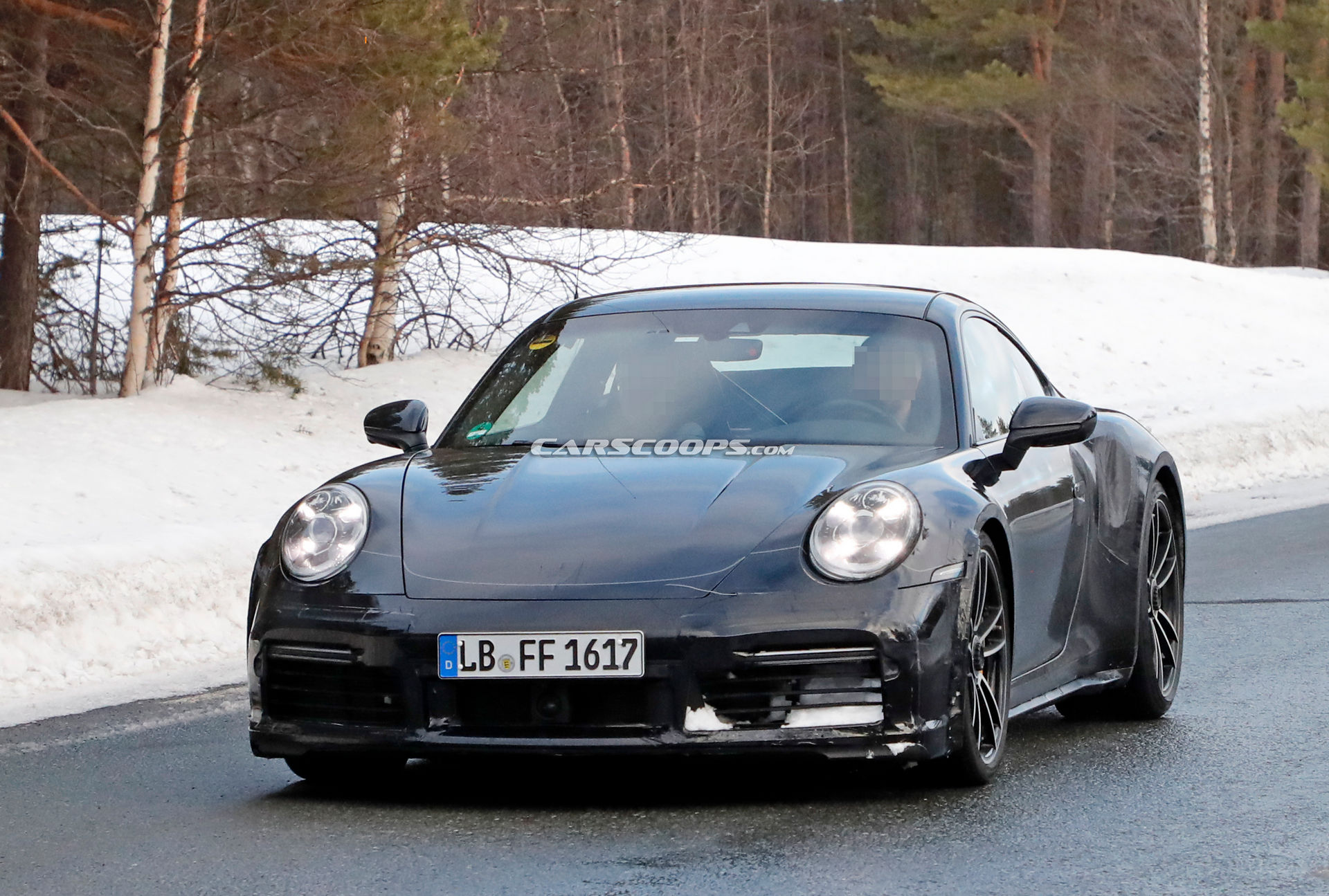 Spoiler Alert: New Porsche 911 Turbo Spied With Classic Ducktail