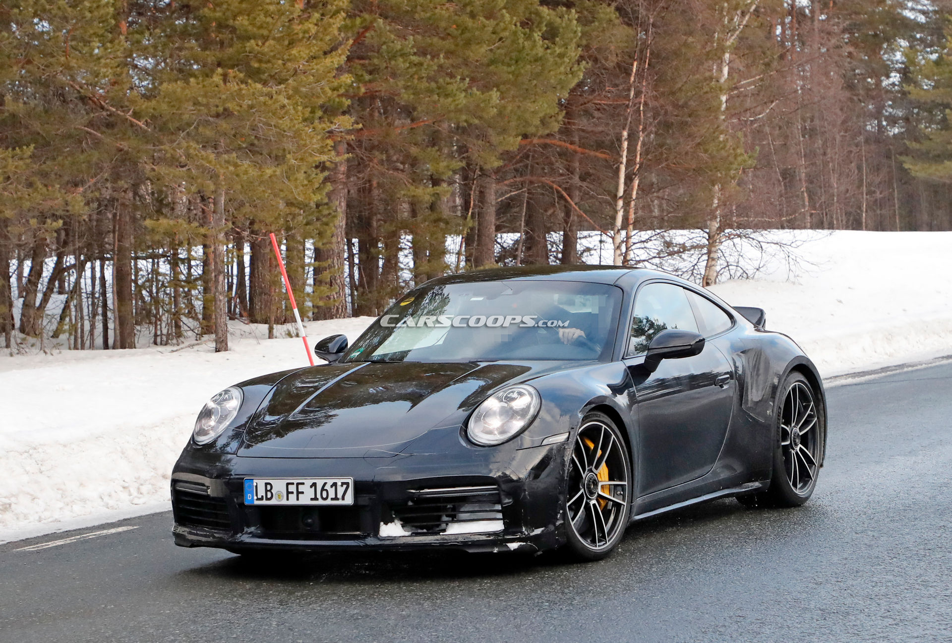 Spoiler Alert: New Porsche 911 Turbo Spied With Classic Ducktail