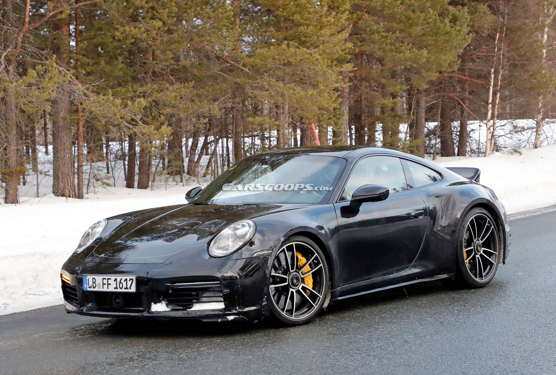 Spoiler Alert: New Porsche 911 Turbo Spied With Classic Ducktail