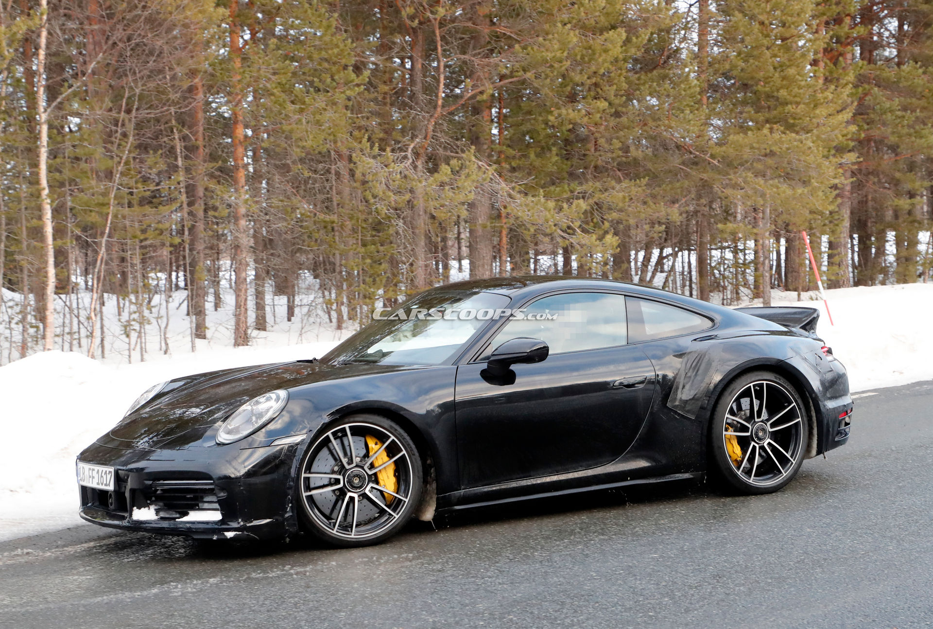Spoiler Alert: New Porsche 911 Turbo Spied With Classic Ducktail