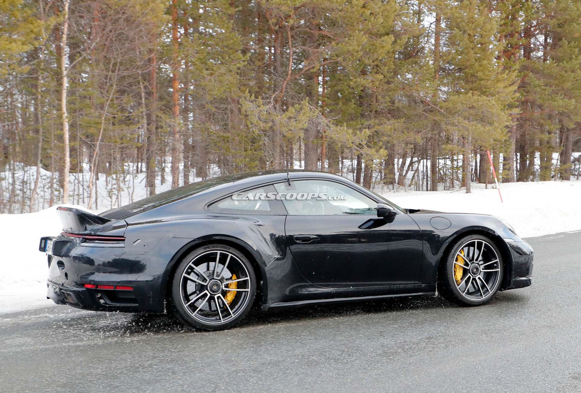 Spoiler Alert: New Porsche 911 Turbo Spied With Classic Ducktail