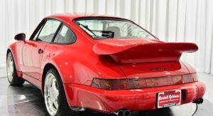 Rare 1994 Porsche 911 Turbo S 3 6 Flachbau Has 928 Style Lights And An 800 000 Price Carscoops