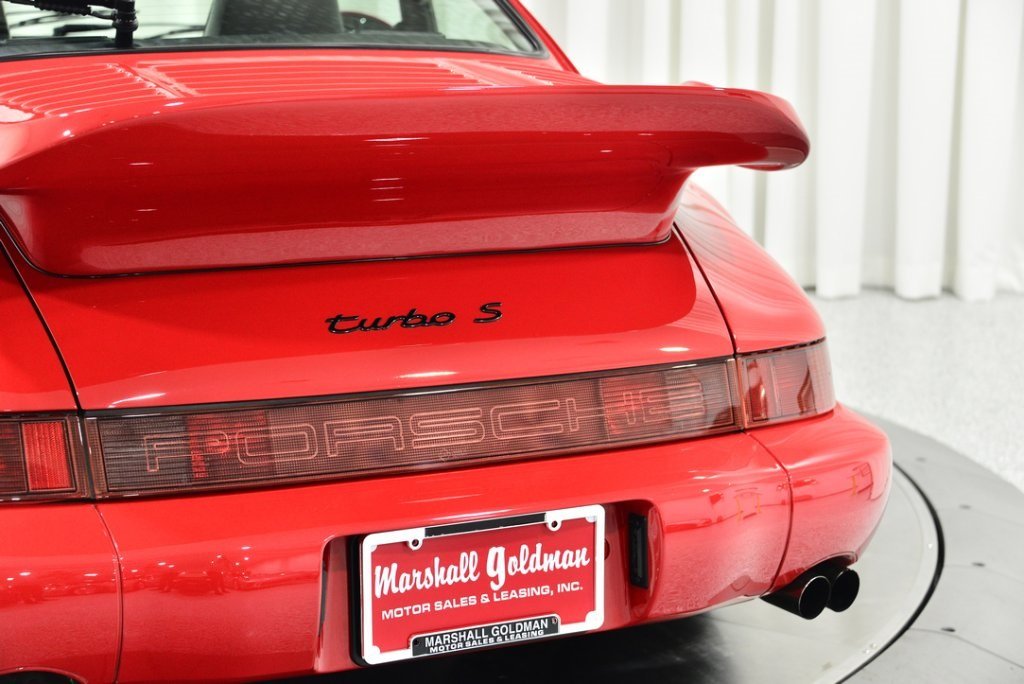 Rare 1994 Porsche 911 Turbo S 3.6 Flachbau Has 928 Style Lights And An $800,000 Price Tag