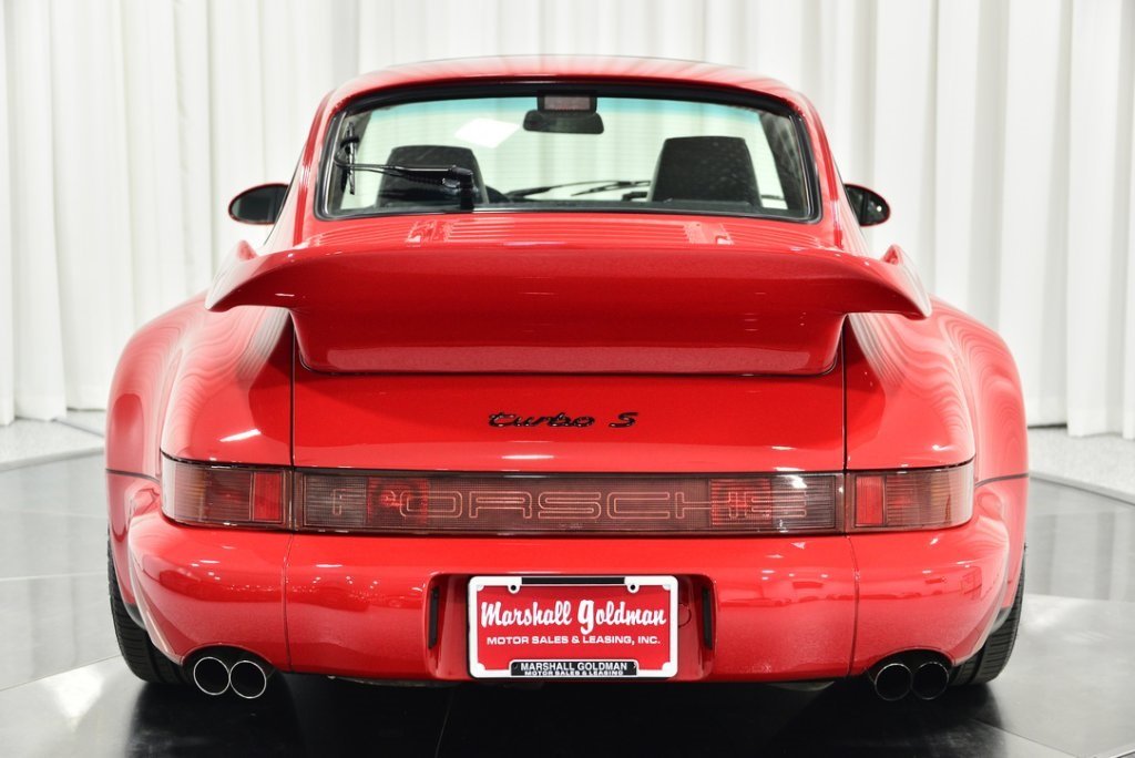 Rare 1994 Porsche 911 Turbo S 3.6 Flachbau Has 928 Style Lights And An $800,000 Price Tag