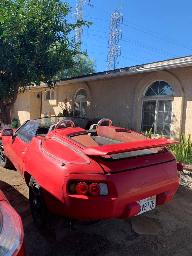 Great Scott! Poor Porsche 928 Speedster Looks Like It Came Back From The Future
