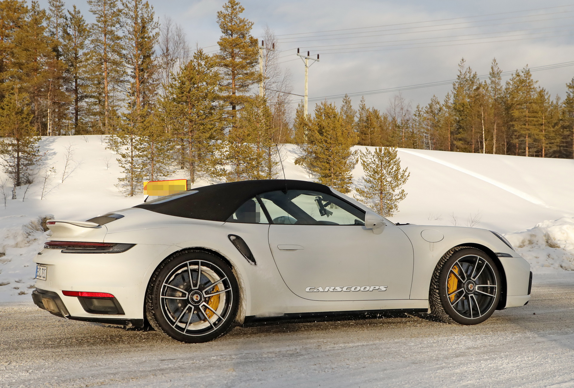 First Real Life Photos Of 2021 Porsche 911 Turbo S In Both Coupe And Convertible Bodystyles