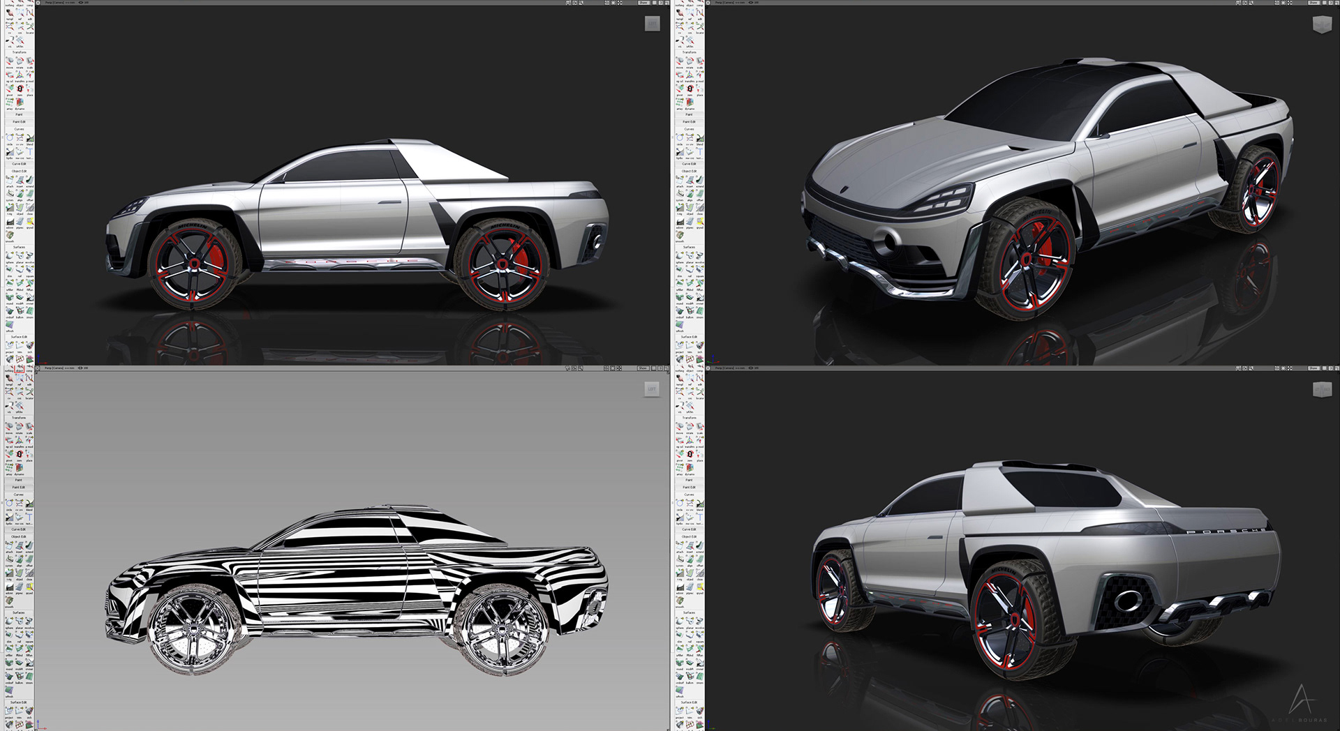 Porsche Traykan Is A Sports Car Disguised As A Pickup Truck