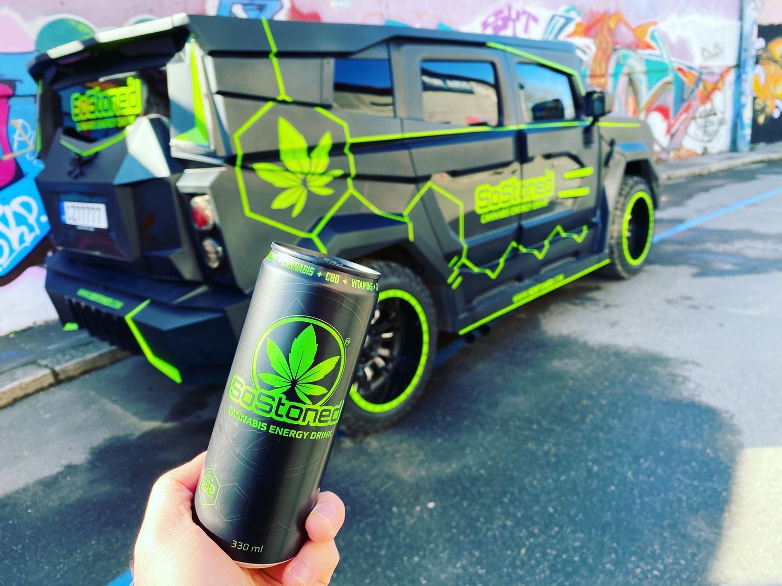Dartz Is So Stoned It’s Promoting An Energy Drink On Its Rebodied Hummer H2