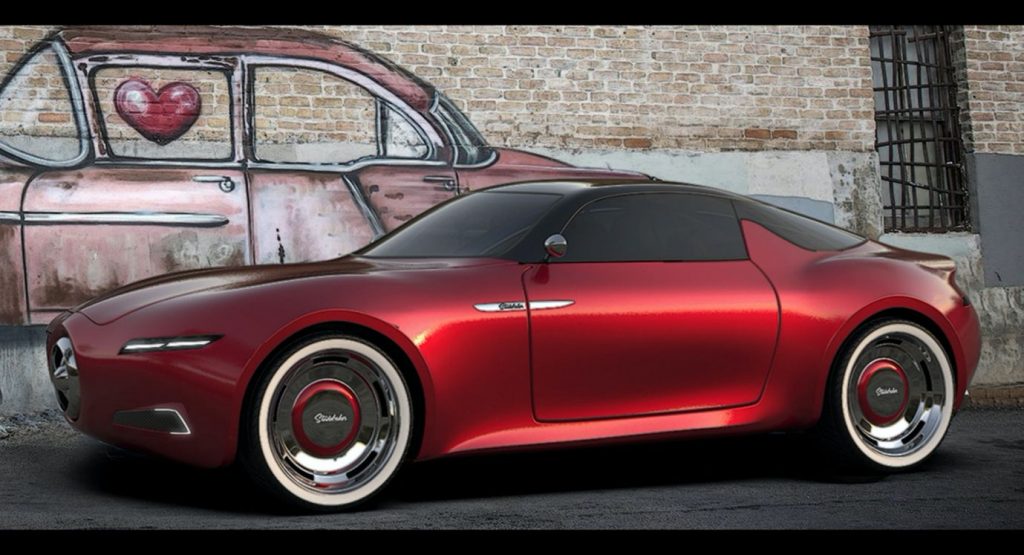 French Designer Explores Studebaker Revival With Sleek Coupe Inspired By 1950 Champion