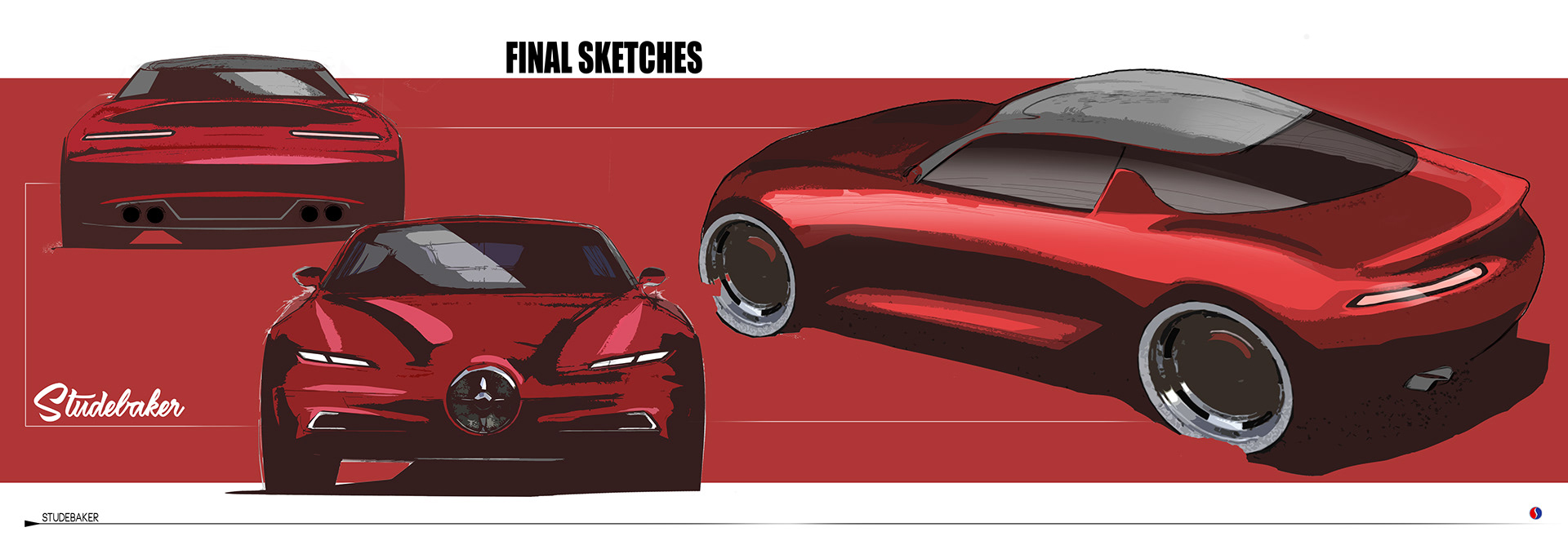 French Designer Explores Studebaker Revival With Sleek Coupe Inspired By 1950 Champion