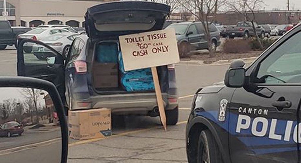  Oh Crap, Thieves Are Stealing Toilet Paper Out Of Cars