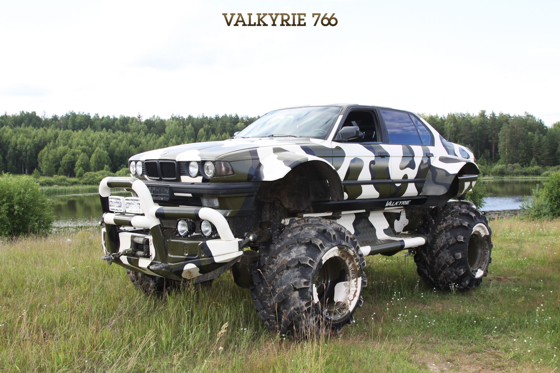Overcompensating Much? World’s Toughest BMW 7 Series E32 Is Ready To Tame The Wilderness