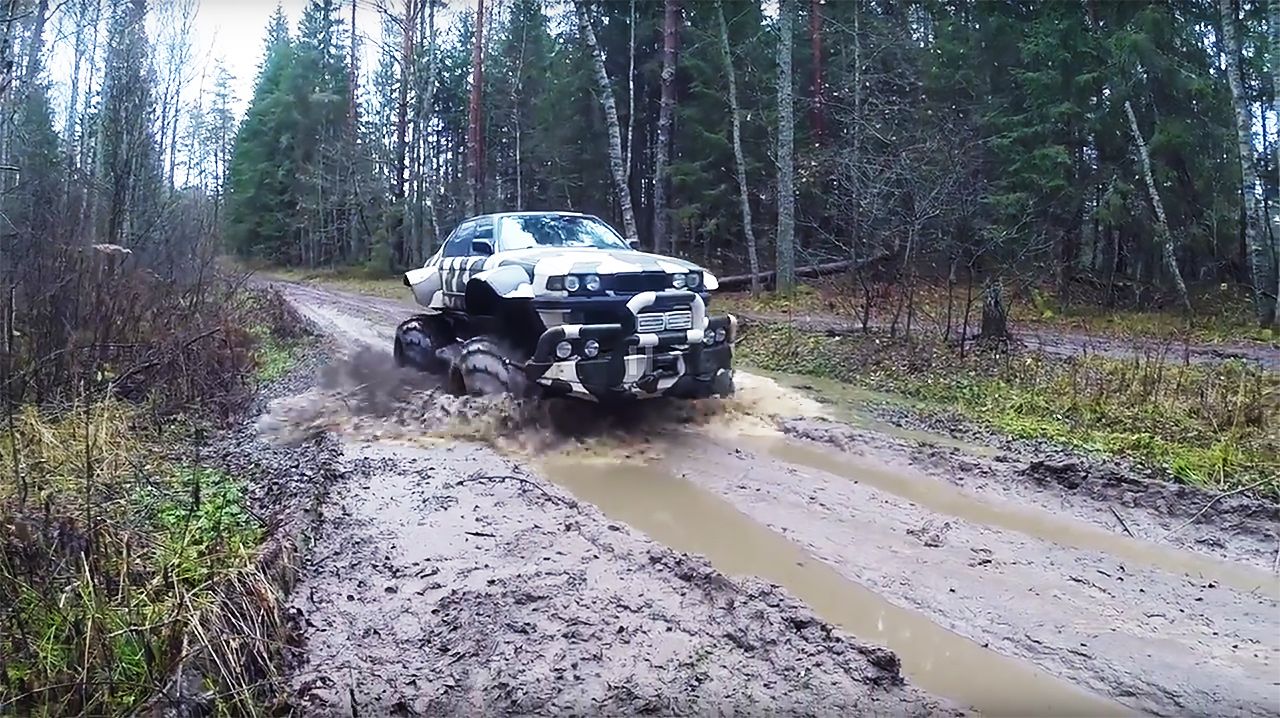 Overcompensating Much? World’s Toughest BMW 7 Series E32 Is Ready To Tame The Wilderness