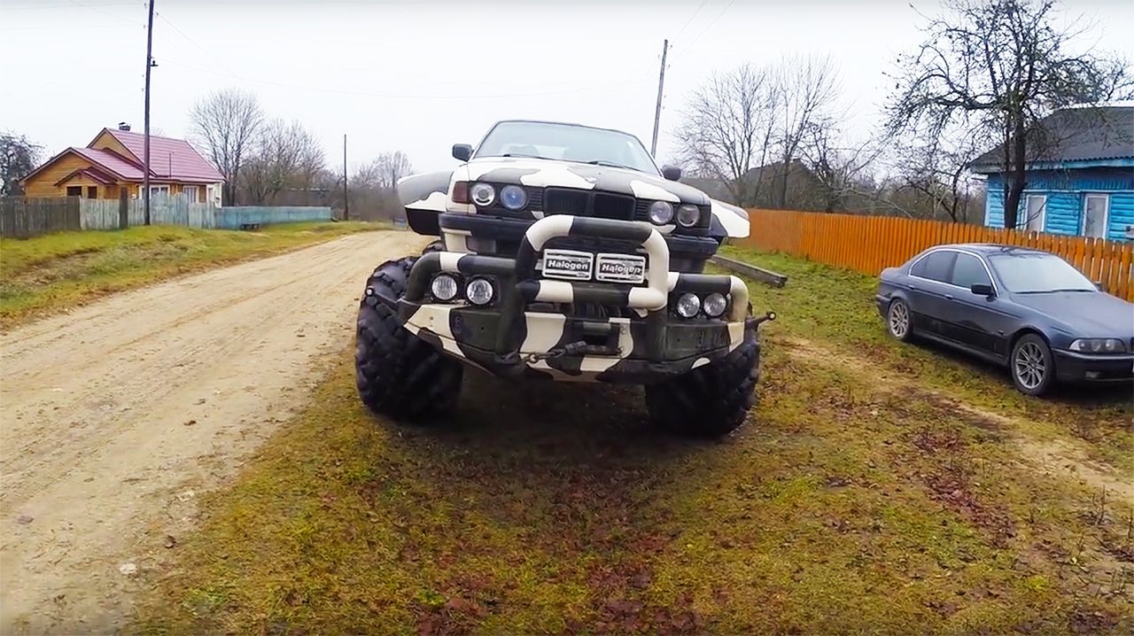 Overcompensating Much? World’s Toughest BMW 7 Series E32 Is Ready To Tame The Wilderness