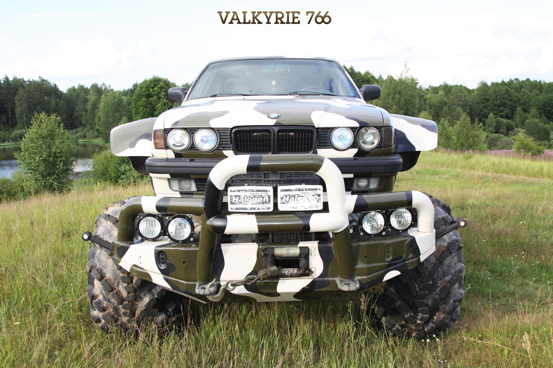 Overcompensating Much? World’s Toughest BMW 7 Series E32 Is Ready To Tame The Wilderness