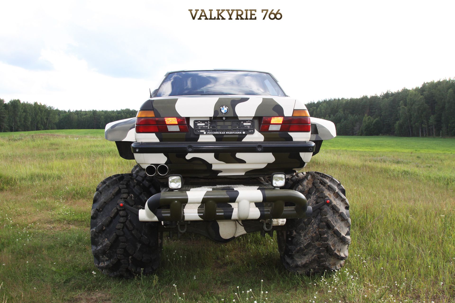 Overcompensating Much? World’s Toughest BMW 7 Series E32 Is Ready To Tame The Wilderness