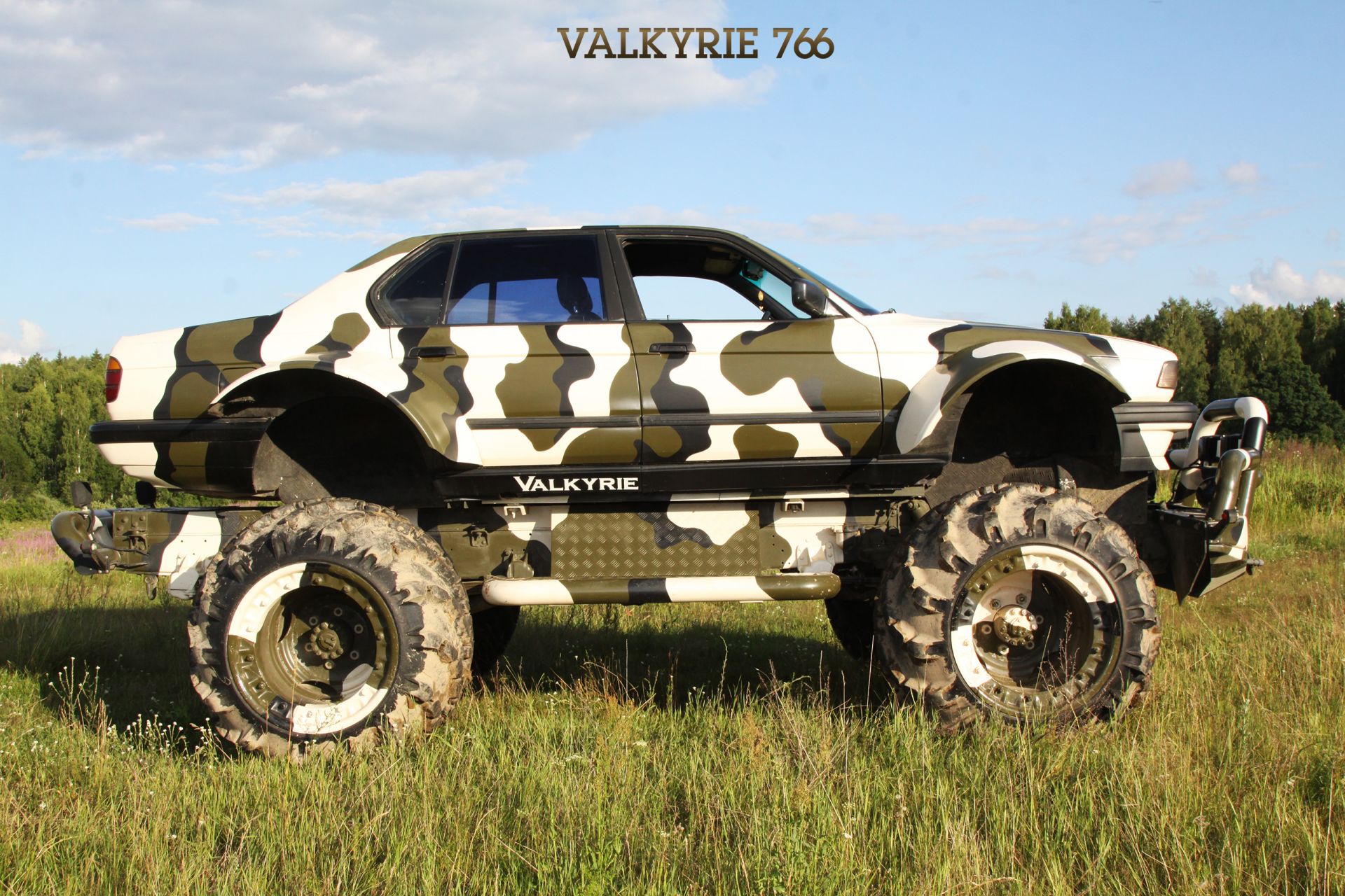 Overcompensating Much? World’s Toughest BMW 7 Series E32 Is Ready To Tame The Wilderness