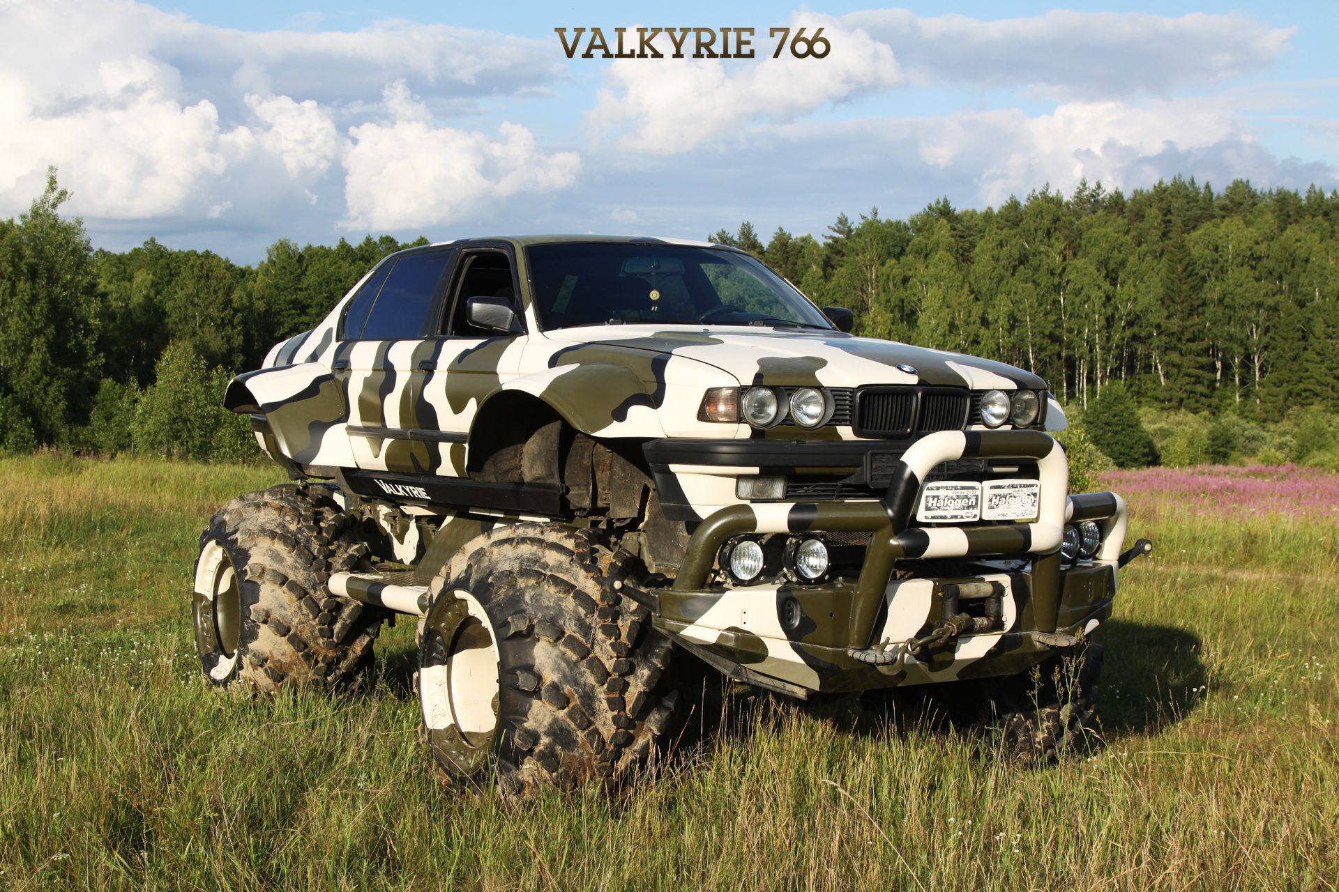 Overcompensating Much? World’s Toughest BMW 7 Series E32 Is Ready To Tame The Wilderness