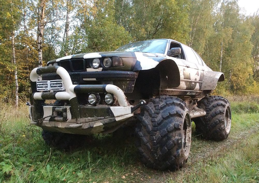 Overcompensating Much? World’s Toughest BMW 7 Series E32 Is Ready To Tame The Wilderness