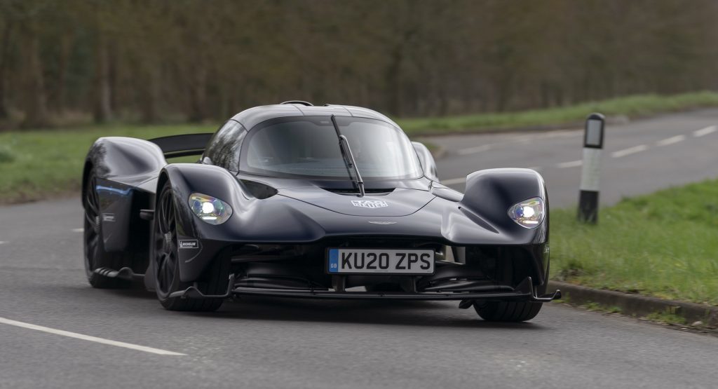  Aston Martin Valkyrie Driven On Public Roads For The First Time