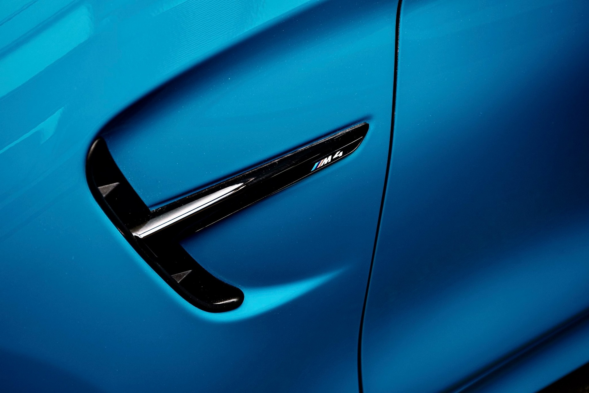 Check Out A Rare BMW M4 Edition M Heritage In Laguna Seca Blue