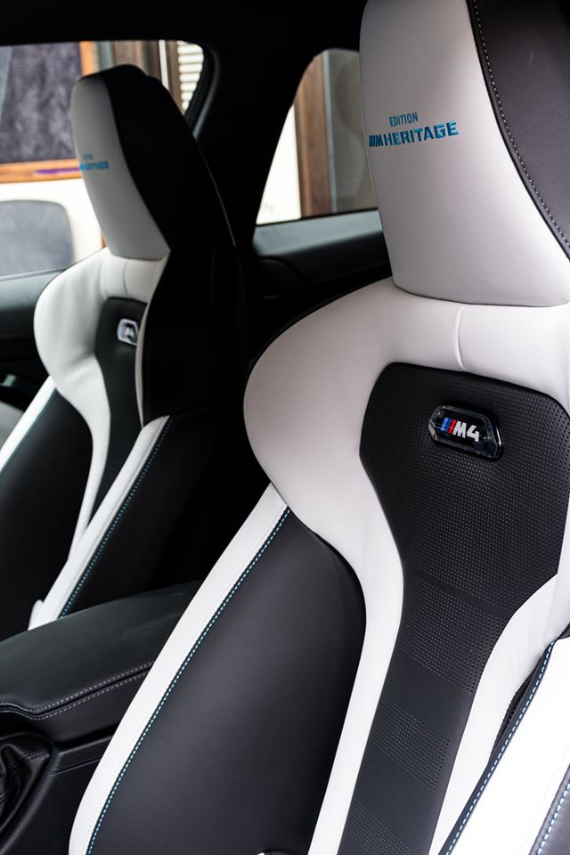 Check Out A Rare BMW M4 Edition M Heritage In Laguna Seca Blue