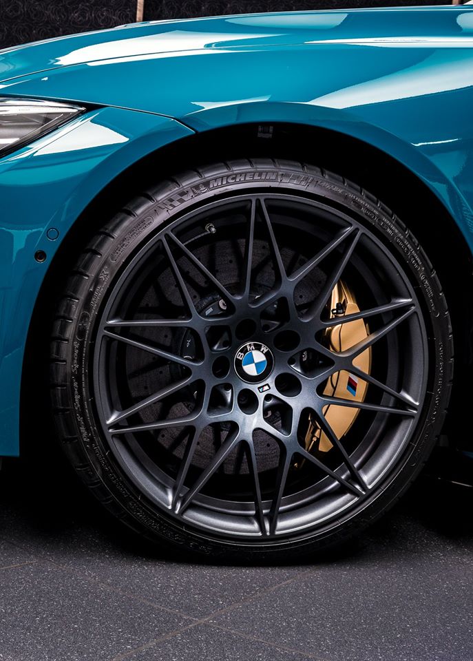 Check Out A Rare BMW M4 Edition M Heritage In Laguna Seca Blue