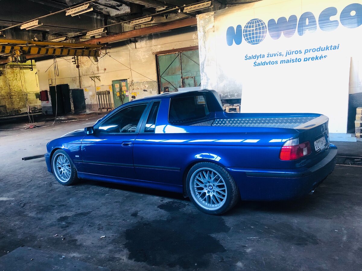 Yes, This Is An E39 BMW 530d Pickup Truck Conversion