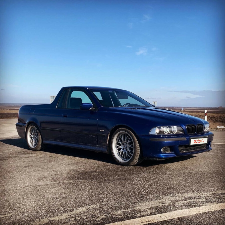 Yes, This Is An E39 BMW 530d Pickup Truck Conversion