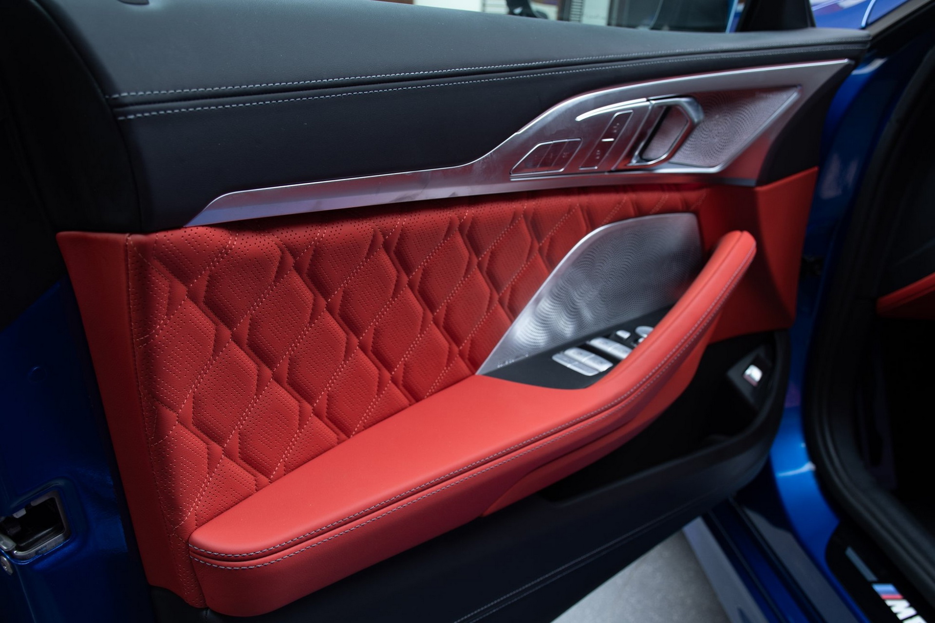 Sonic Speed Blue Looks Perfect On The BMW M8 Competition Gran Coupe